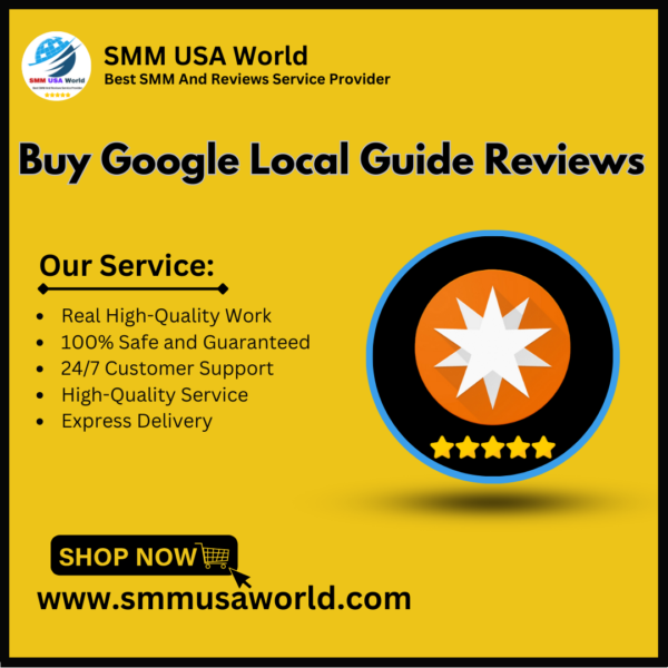 Buy Google Local Guide Reviews