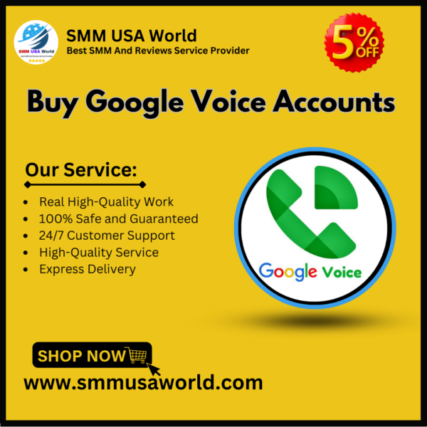 Buy Google Voice Accounts