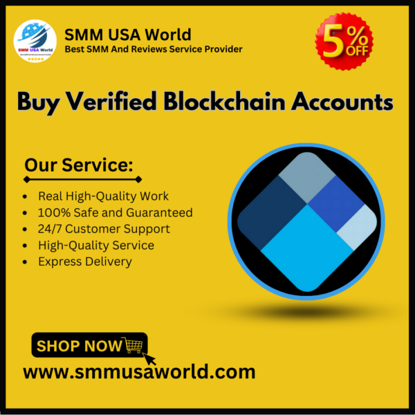 Buy Verified Blockchain Accounts