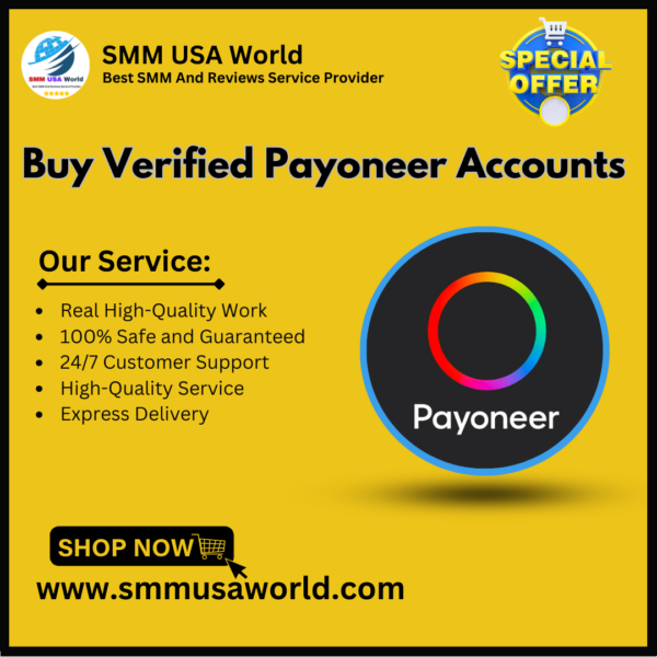 Buy Verified Payoneer Accounts