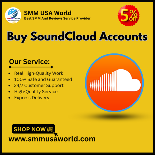 Buy SoundCloud Accounts